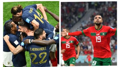 विश्वकप फुटबलको सेमिफाइनलमा फ्रान्स र मोरक्को भिड्ने,बाहिरिए इंग्ल्यान्ड र पोर्चुगल…